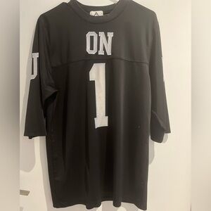 UNIF “ON 1” Unisex Black And White Jersey Size Medium